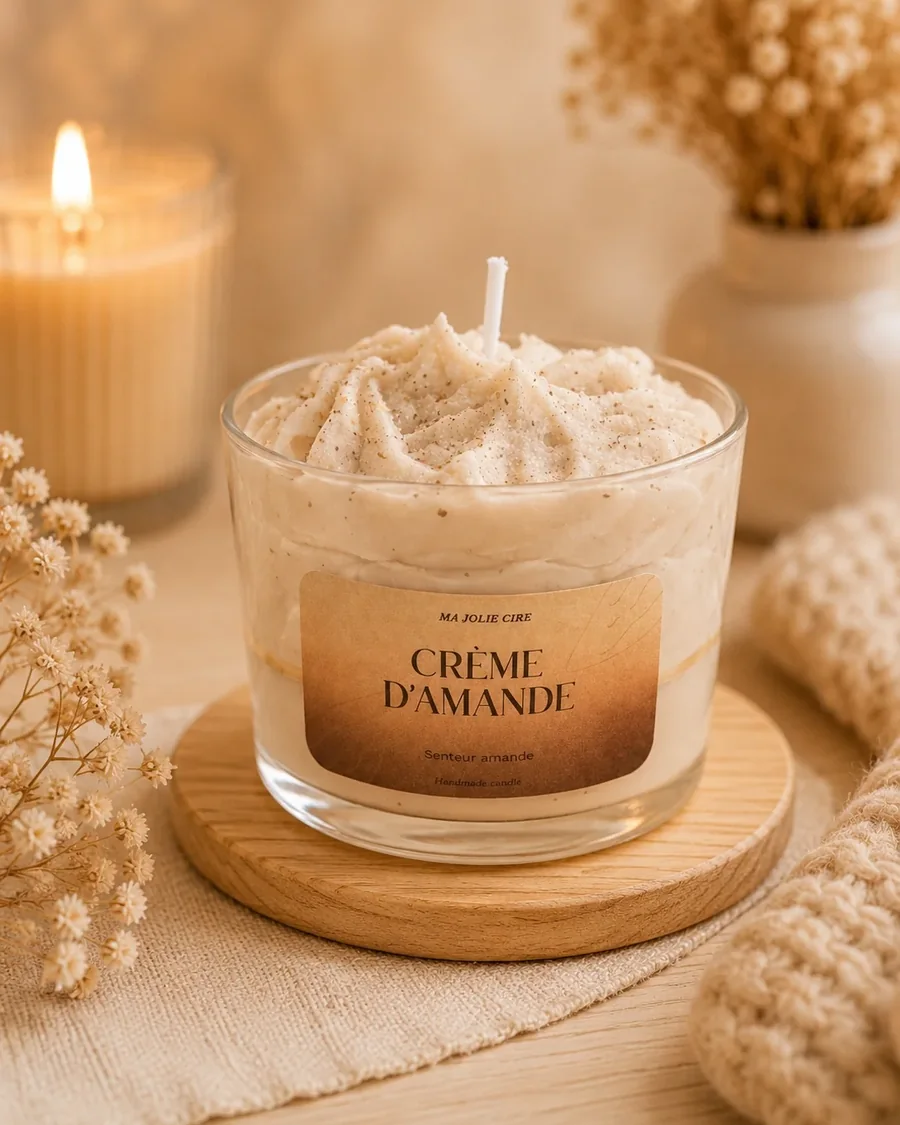 Bougie Crème d'amande