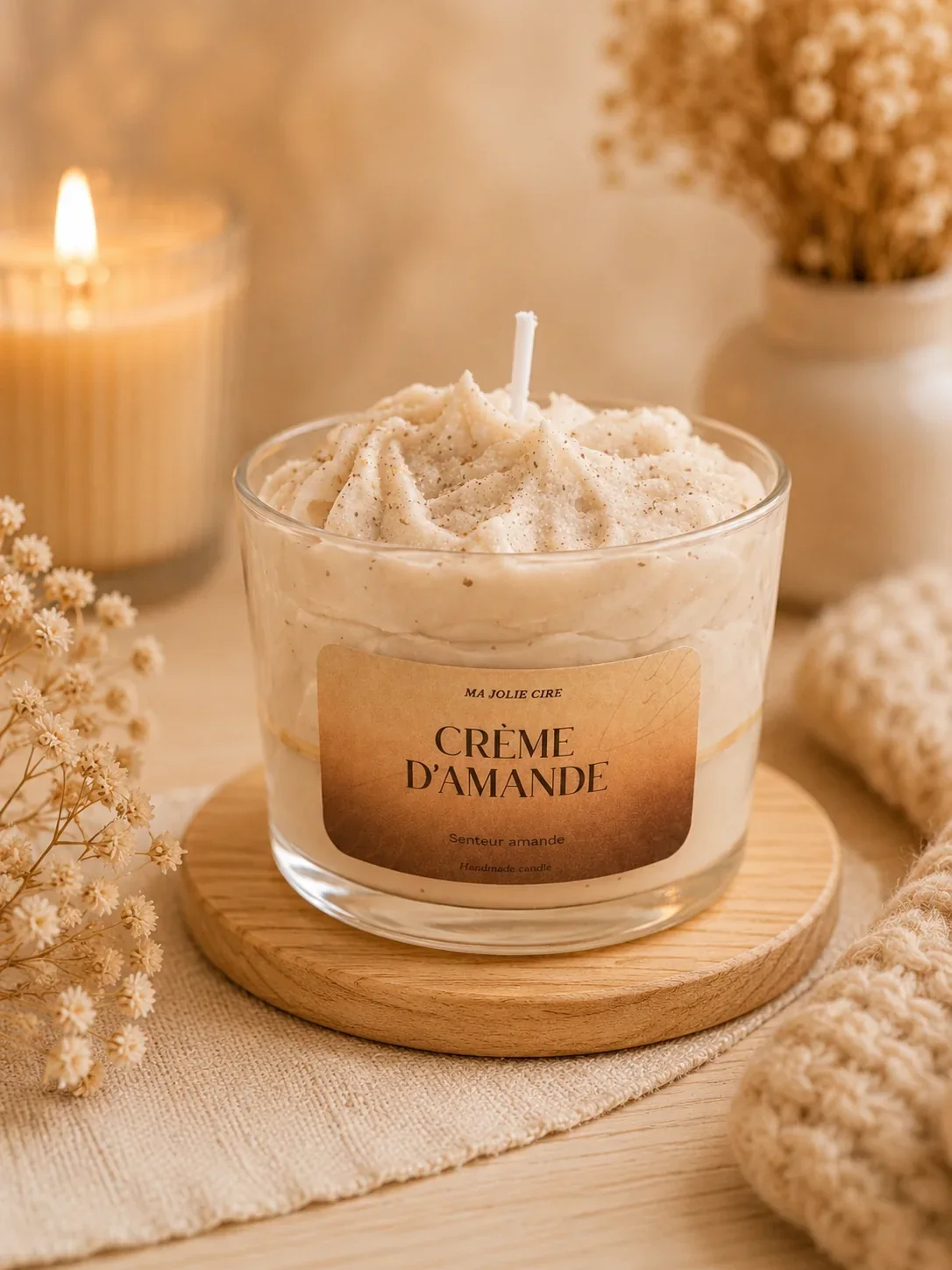 Bougie Crème d'amande