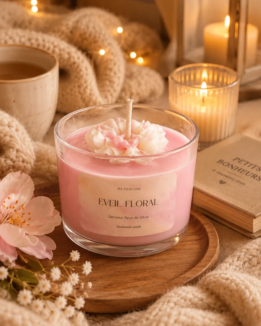 Bougie Eveil floral