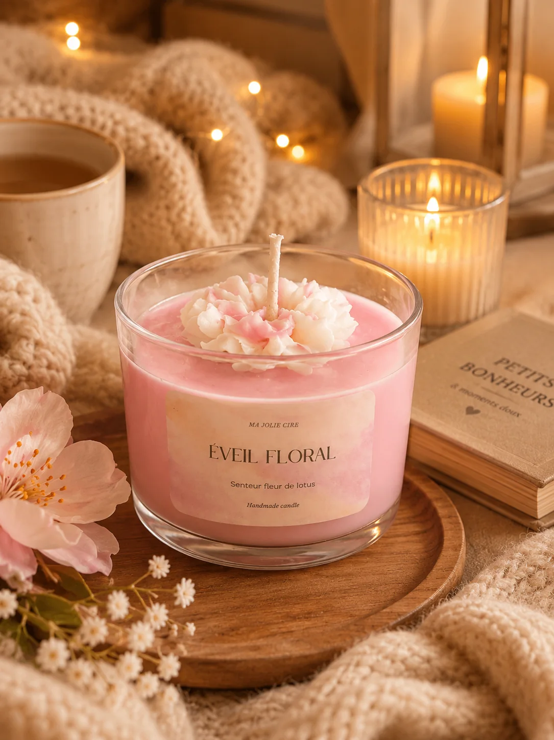 Bougie Eveil floral