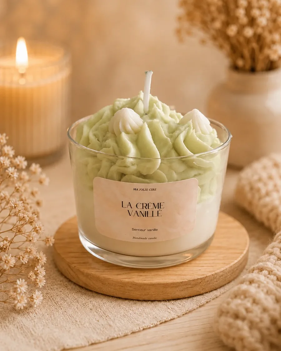 Bougie La crème vanillé