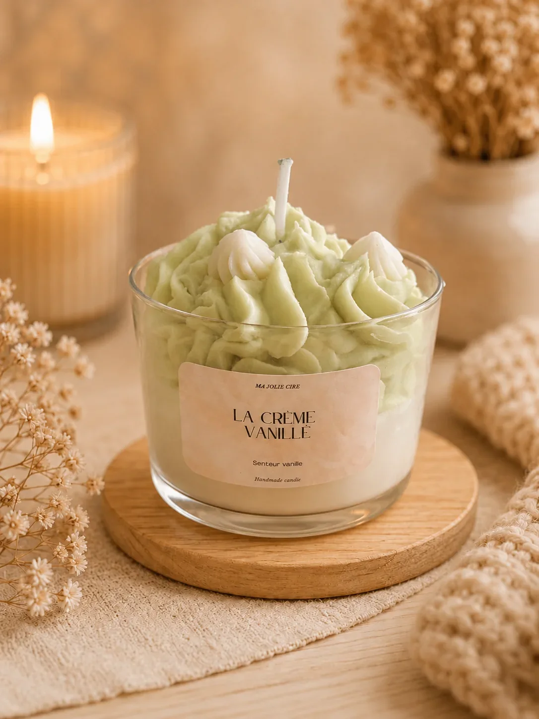 Bougie La crème vanillé