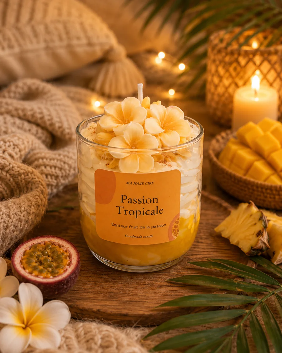 Bougie Passion tropicale