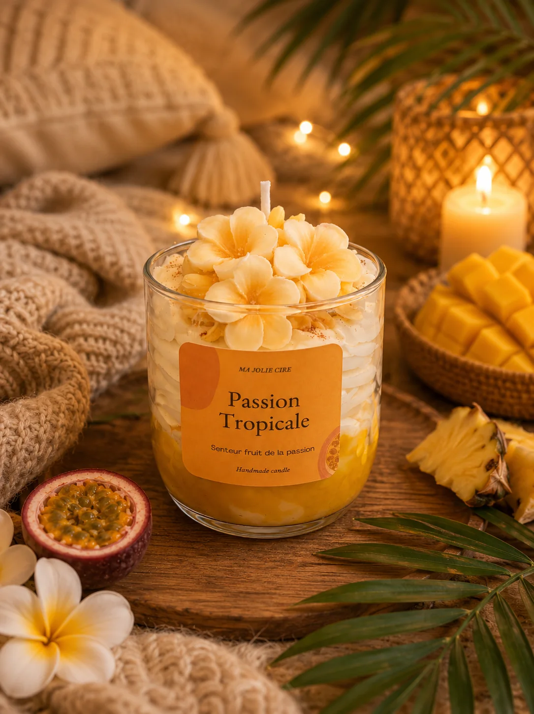Bougie Passion tropicale
