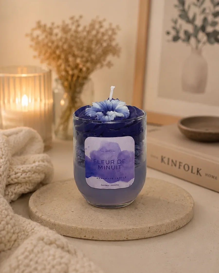 Bougie Fleur de Minuit
