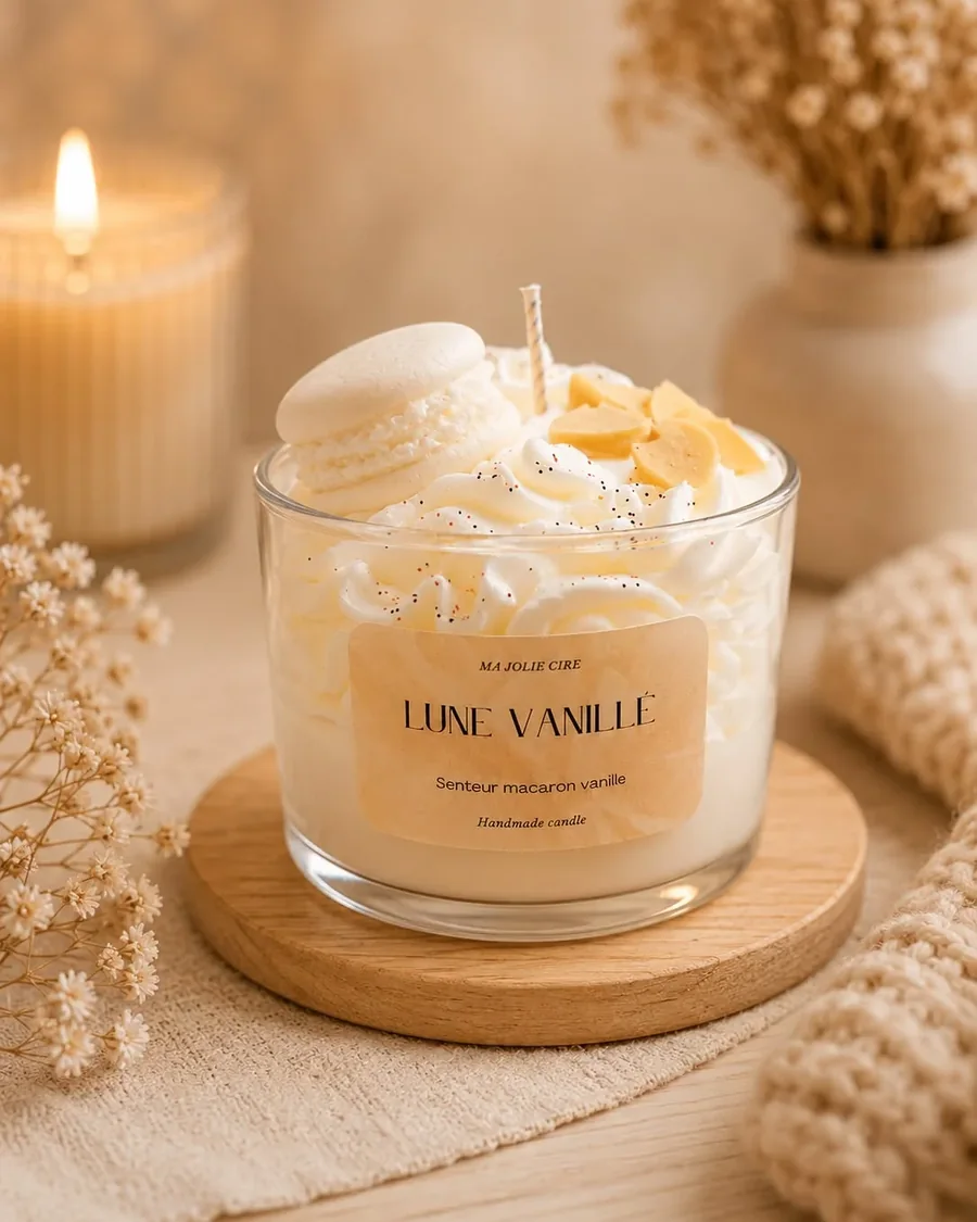 Bougie Lune Vanillée