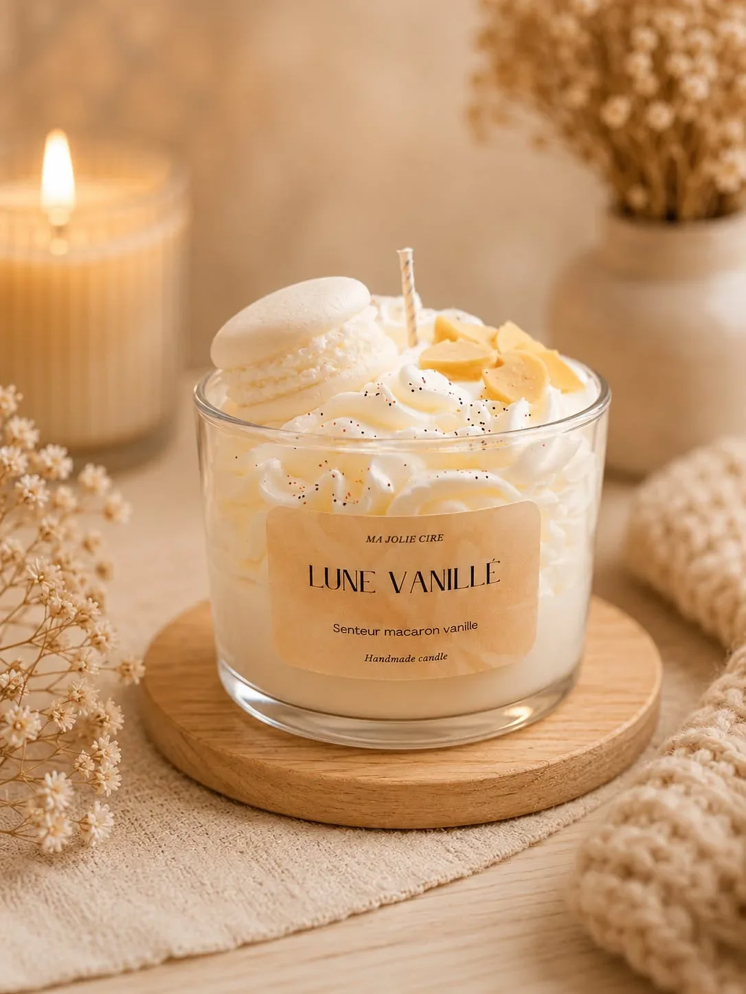Bougie Lune Vanillée