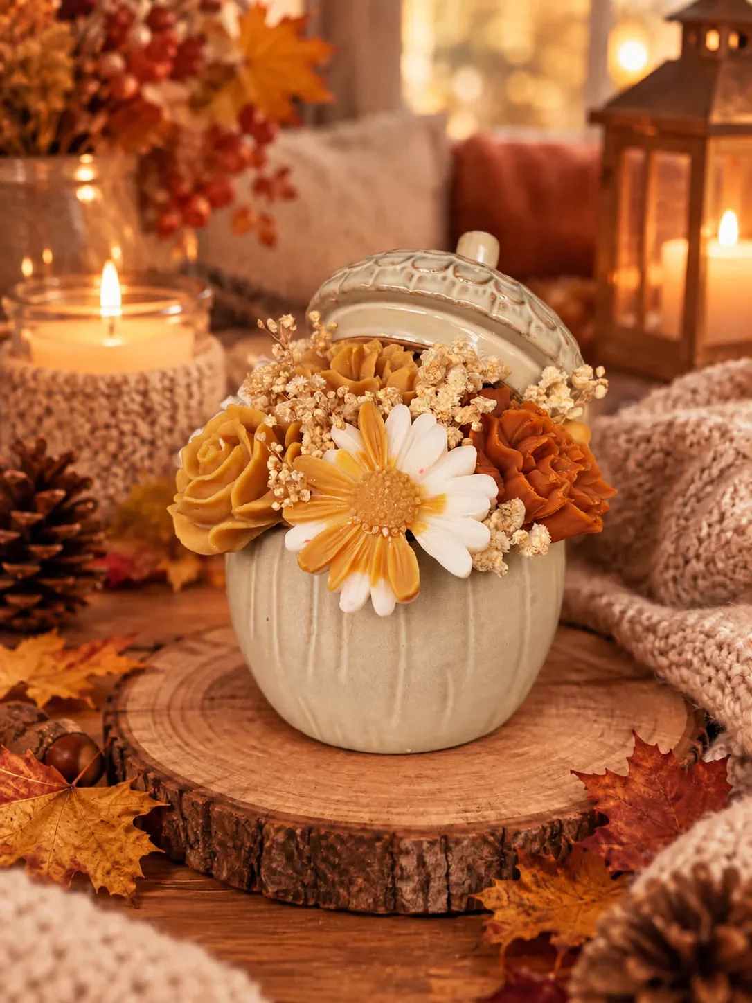 Bouquet forme noisette